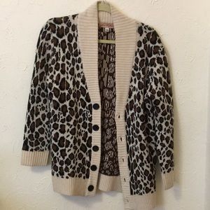 Mara Hoffman leopard print oversized sweater